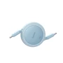 Кабель Baseus Free2Pull Mini Charging Type-C to Type-C 60W 1m, Galaxy Blue