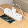 Сетевое зарядное устройство BOROFONE BN26 Fuente single-port PD20W / QC3.0 cable Type-C to Type-C, White