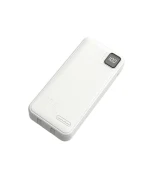 Зовнішній акумулятор Power Bank WUW Y138 2USB / Type-C PD22.5W 20000mAh, White