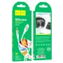 Аудіокабель HOCO UPA22 Lightning silicone digital audio conversion cable, White