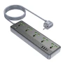 Мережевий подовжувач BOROFONE BAC4A Lord 5 position socket, Black