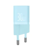 Мережевий зарядний пристрій Baseus GaN5 PD30W / QC3.0, Blue