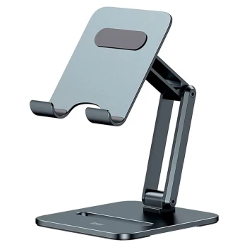 Настільна підставка утримувач Baseus Desktop Biaxial Foldable Metal Stand (for Tablets), Grey