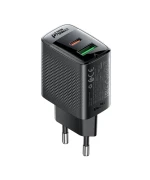 Мережевий зарядний пристрій ACEFAST A98 GaN PD30W 3A, Black
