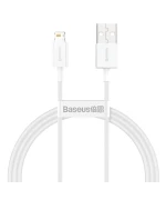 Data-кабель Baseus Superior Series USB to Lightning 2.4A 1m, White