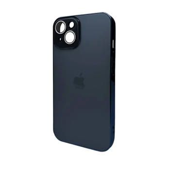 Чехол - накладка AG Glass Sapphire Frame MagSafe для iPhone 13