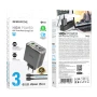 Сетевое зарядное устройство BOROFONE BN22 Lena PD65W / QC4.0 cable Type-C to Type-C. Metal Gray