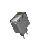 Мережевий зарядний пристрій BOROFONE BAS32A PD30W / QC3.0, Black