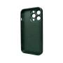 Чехол - накладка AG Glass Matt Frame Color Logo для iPhone 13 Pro appletitaniumgrey