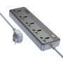 Мережевий подовжувач BOROFONE BAC4A Lord 5 position socket, Black