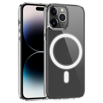 Чехол-накладка Cosmic Acrylic Mag HQ для  iPhone 15 Pro, Transparent