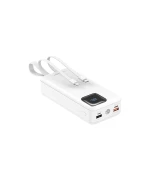 Зовнішній акумулятор Power Bank REMAX RPP-550 PD 20W/QC Fast Charging 30000mAh, White