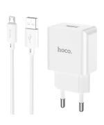 Сетевое зарядное устройство HOCO C106A 10.5W 2.1A , White