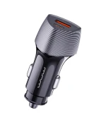 Автомобільний зарядний пристрій WUW C206 PD20W / QC3.0, Grey