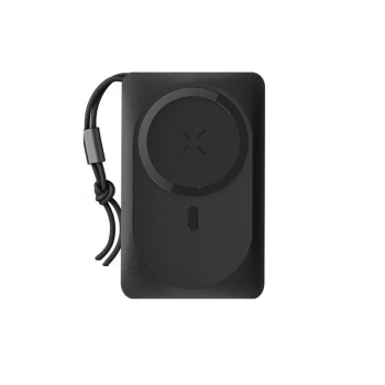 Внешний аккумулятор Power Bank VEGER Wireless 10000mAh 38.5Wh 3.85V, Black