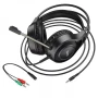 Ігрові дротові навушники HOCO W106 Tiger gaming headset Mini-Jack 3.5мм, Black