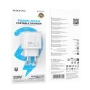 Сетевое зарядное устройство BOROFONE BAS44A Potential Type-C PD20W / USB QC3.0 EU, White