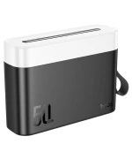 Зовнішній акумулятор Power Bank HOCO J94A Masterful 22.5W 50000mAh з ліхтариком, Black