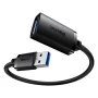 Кабель - удлинитель Baseus AirJoy Series USB3.0 Extension 2m, Cluster Black