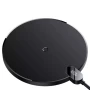 Бездротовий зарядний пристрій Baseus Digital LED Display Gen 2 Wireless Charger 15W, Black