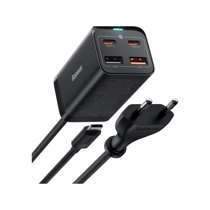 Сетевое зарядное устройство Baseus GaN3 Pro Desktop PD100W / QC5.0 5A, Black