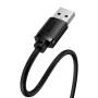 Кабель - удлинитель Baseus AirJoy Series USB3.0 Extension 2m, Cluster Black