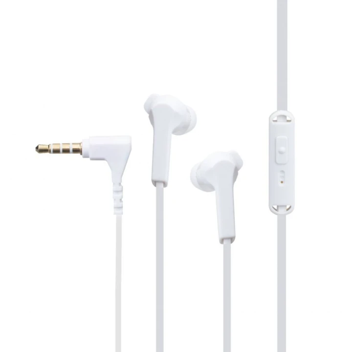 Наушники-гарнитура HOCO M72 Admire universal earphones with mic, White