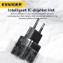 Сетевое зарядное устройство Essager Camber GaN travel Phone Charger 20W 3A, Black