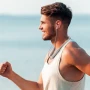 Bluetooth - навушники BOROFONE BE59 BT earphones 200 mAh, Gray