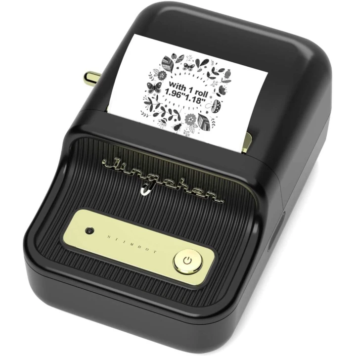 Термопринтер для печати наклеек NIIMBOT B21S, Black