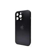 Чохол - накладка AG Glass Matt Frame Color Logo для iPhone 11 Pro