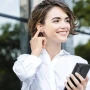 Bluetooth навушники-гарнітура Baseus Encok True Wireless Earphones WM01, Pink
