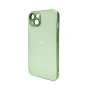 Чохол - накладка AG Glass Matt Frame Color Logo для iPhone 12 applecokered