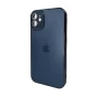 Чехол - накладка AG Glass Sapphire Frame MagSafe для iPhone 11 appleiphone11gold