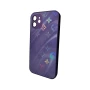 Чехол - накладка AG Glass Gradient LV Frame для iPhone 13