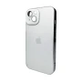 Чохол - накладка AG Glass Sapphire Frame MagSafe для iPhone 14 applegold