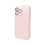 Чехол - накладка AG Glass Matt Frame Color Logo для iPhone 12 Pro Max applemaxtitaniumgrey