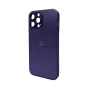 Чехол - накладка AG Glass Matt Frame Color Logo для iPhone 12 Pro Max applemaxtitaniumgrey