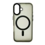 Чохол - накладка Cosmic Magnetic Color HQ для iPhone 16, Black applered