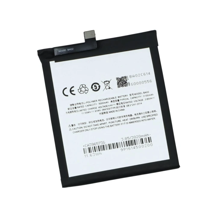Аккумулятор BA02 для Meizu M3E 3000mAh, AAAA