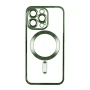 Чохол накладка TPU Metallic Full Camera with Magsafe Apple iPhone 14 Pro silver