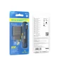 Сетевое Зарядное Устройство Borofone BA72A Spring USB QC3.0 cable USB-MicroUSB, Black