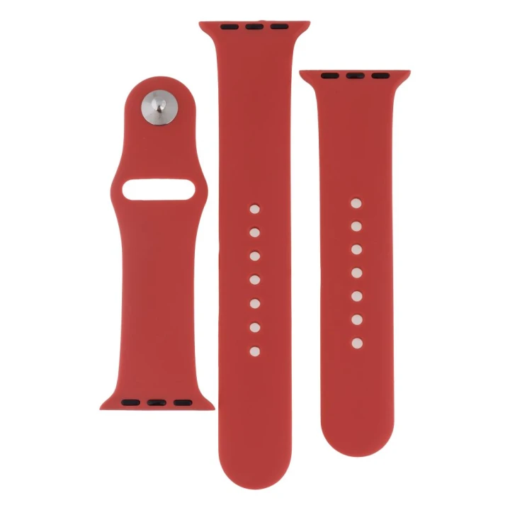 Ремінець Silicone Two-Piece для Apple Watch 38 / 40mm, 25, Camelia