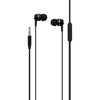 Проводные вакуумные наушники Borofone BM36 Acura, Black
