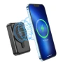 Портативна батарея Power Bank Hoco Q11 PD20W 3-in-1 Wireless Fast Charging 10000mAh, Black