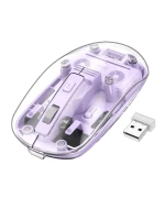 Комп'ютерна безпровідна мишка Hoco GM29 2.4G Адаптер і Bluetooth, Purple