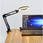 Настольная кольцевая LED Лампа FX308A, Black