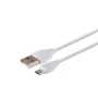 Автомобільний зарядний пристрій Borofone BZ14 2USB 2.4A cable MicroUSB 1m, White