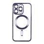 Чохол накладка TPU Metallic Full Camera with Magsafe Apple iPhone 14 Pro silver