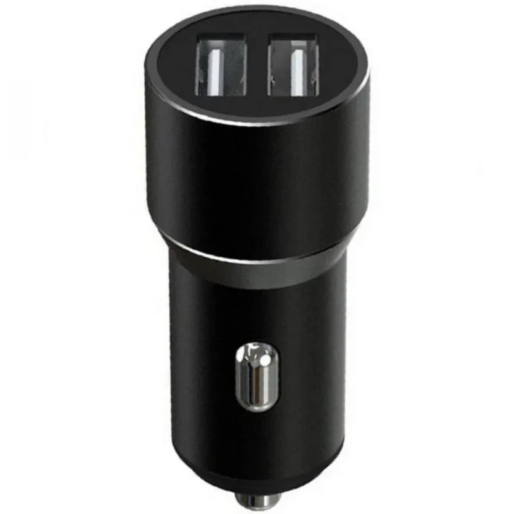Автомобільний зарядний пристрій XO CC30 Dual USB 2,4A 12W, Black